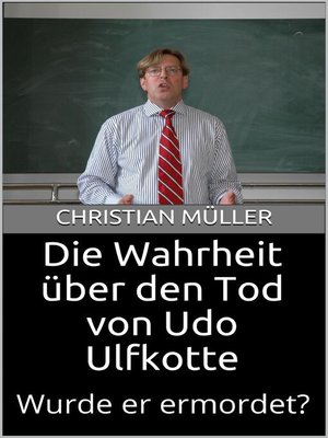 cover image of Die Wahrheit über den Tod von Udo Ulfkotte